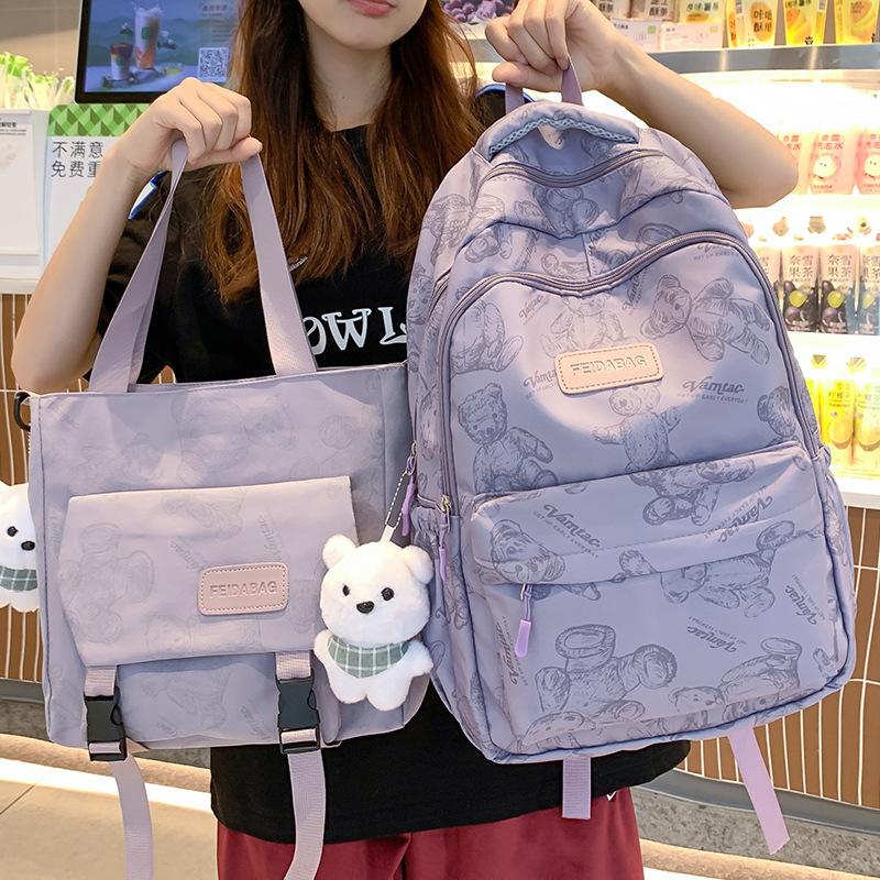 

Girls Children Elementary School Students Junior High School Students Reflective Printing Middle School Students Backpacks