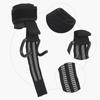 1Pair Workout Wrist Hooks Lifting Pull Up Strap Hooks Weightlifting Non slip Grips Wristband Power Training