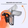 Forestry Chainsaw Helmet Adjustable SNR Earmuffs Mesh Goggles