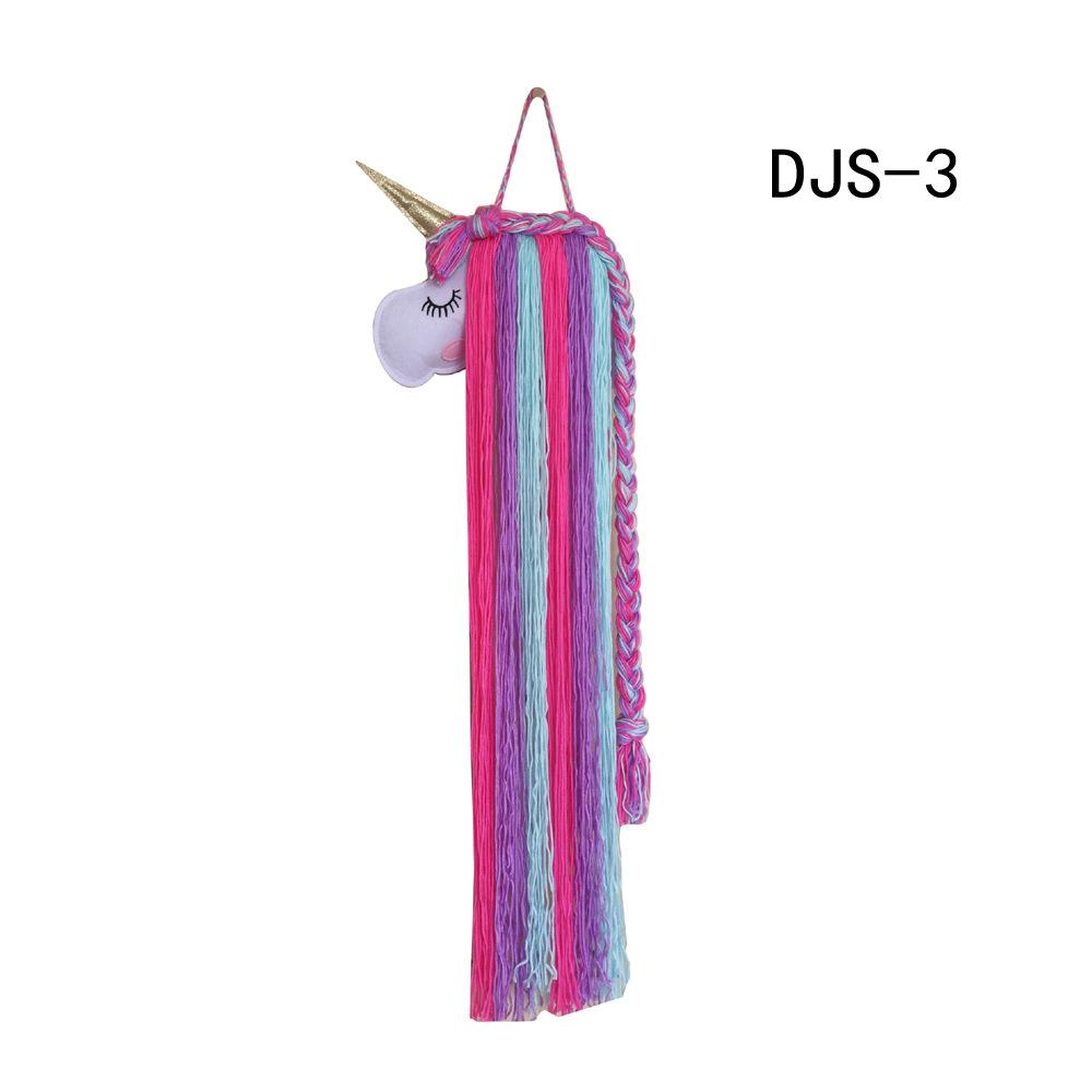 Doplňky Unicorn Organizadores Organizér na vlasové doplňky Sponka do vlasů Držák na sponky do vlasů Úložný dekor Věšák Strip Girl Room Decor