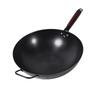 Zhi Shi 32cm Cast Iron Non-Stick Flat-Bottom Wok
