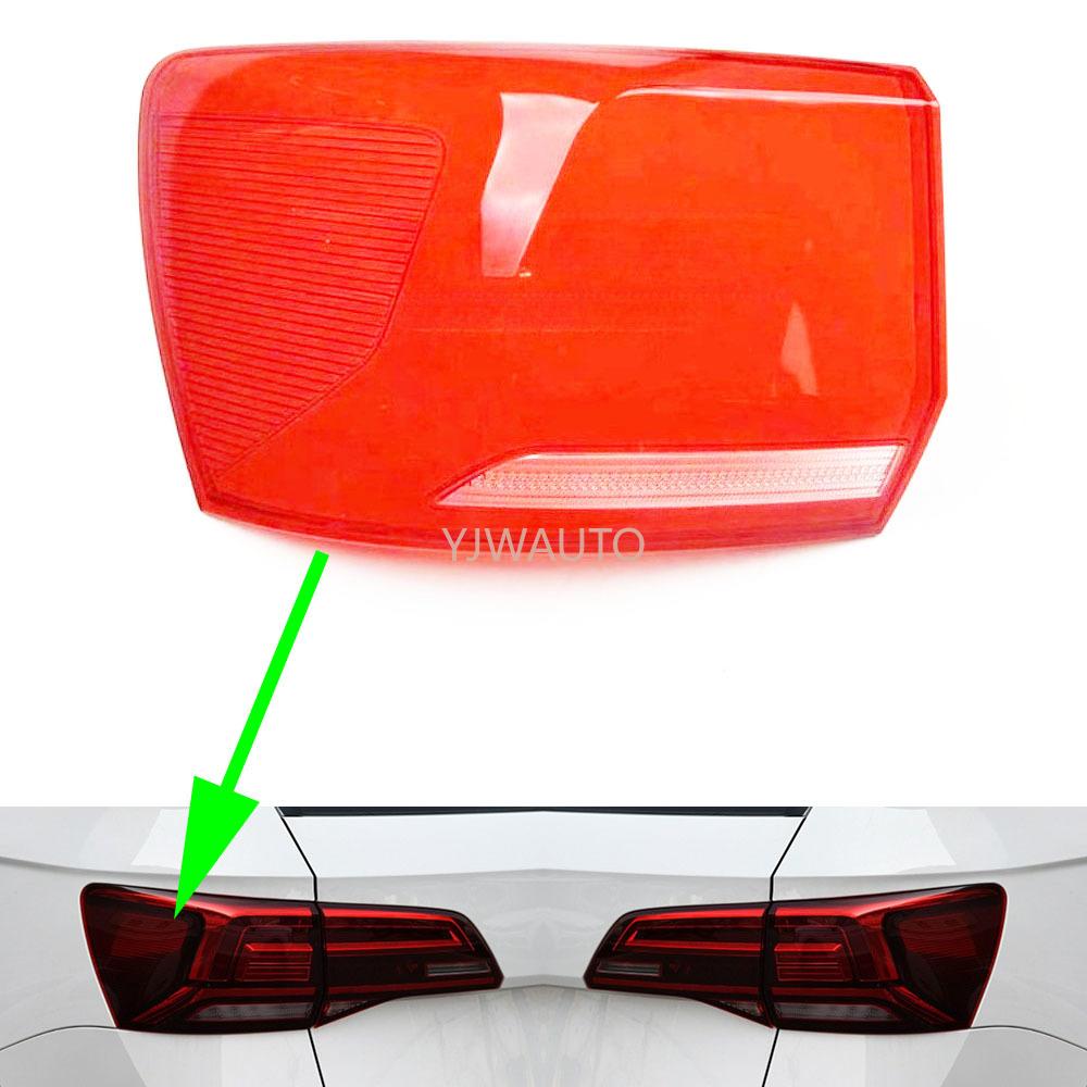 For VW Tharu T-Roc Taos 2019 2020 2021 2022 Taillight Cover Car Taillamp Lens Glass Replacement Rear Lampshade Brakelights Shell 1 Pcs Left Outer