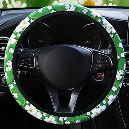 

Женский Девушка Чехол на Руль Автомобиля Чехол на Рычаг Переключения Передач Ручного Тормоза Противоскользящий Без Внутреннего Кольца Для 37-38 СМ 14.5 -15 Размер M Оплетка Кей Стайлинг