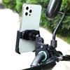 360 Rotating Bike Phone Holder Bicycles Phone Clamps Scooter Phone Clip Adjustable Nonslip Cycling Bracket Enduring