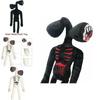 15.7 Inch Siren Head Plush Toy Soft Black And White Horror Stuffed Doll For Kids