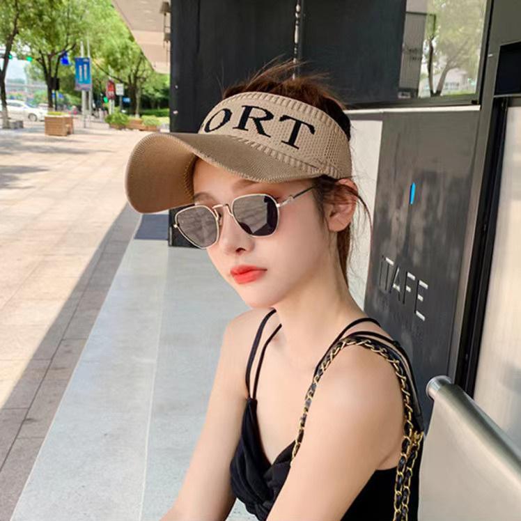Sun Visor Men Women Mesh Adjustable Baseball Cap Sports Tennis Golf Running Hat