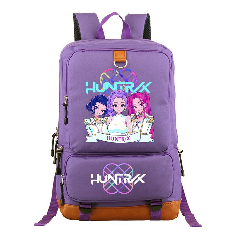 Anime Cartoon Peripheral Korean Version Student Schoolbag Large Capacity Leisure Travel Bag Personalized Printing Backpack