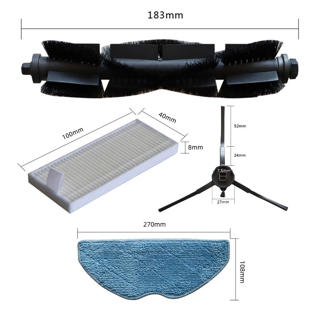 Main Brush Filter Kit Vacuum Dust Bag Kit High-quality Filters