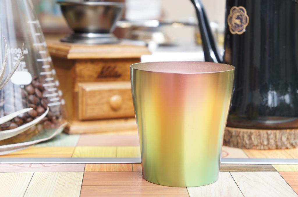 HORIE Made in Niigata Prefecture Titanium Double Tumbler 250cc Spring Color T15HI250 Tsubame,