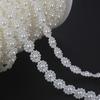 Imitation Pearls Beads Chain for Wedding Party Decoration Artificial Pearls Resin Beads for Art Craft and Jewelry Making