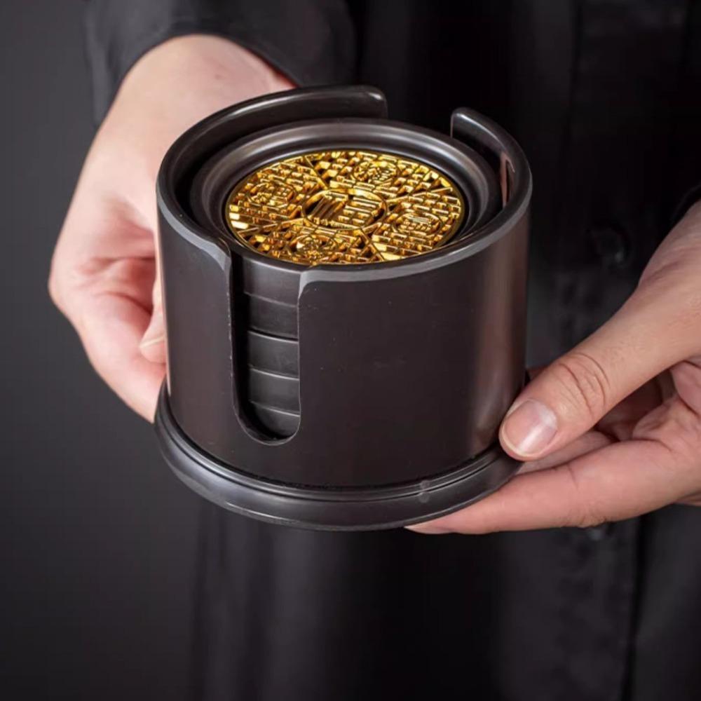 Anti-scalding Kung Fu Tea Coaster Chinese Style Tea Holder Household Tea Cup Holder  Home Use