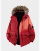 Parka d'hiver haut de gamme unisexe avec capuche et col en fourrure – Veste de ski style montagne trois-proofs