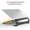 Portable Aluminum Laptop Stand with Cooling Support