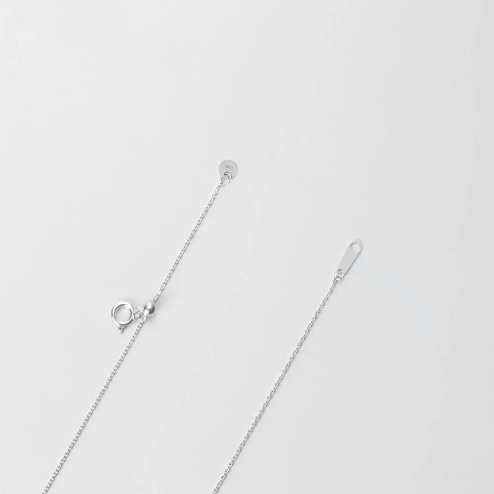 Pandantiv cu Perlă Moon Label Perlă Akoya Solitară Colier din Aur Alb de 18K, 7,5 mm (Alb natural), Auriu, Femei