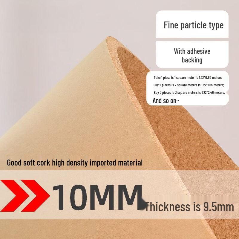 Self-Adhesive Cork Board Photo Wall & Decor Panel
