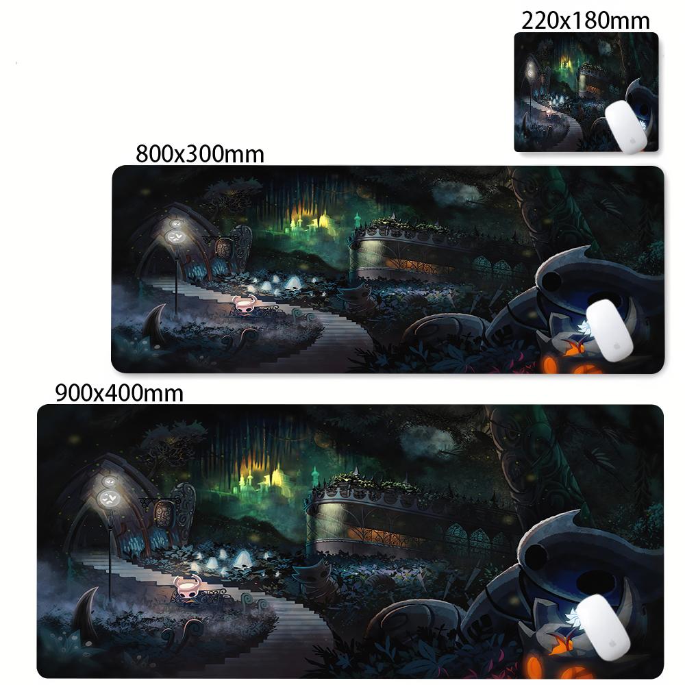 Hollow Knight Gaming Accessories Mouse Pad Office Laptop Cartoon Game Cabinet Mousepad Pc Anime Cute Hd Table Mat Large Carpet