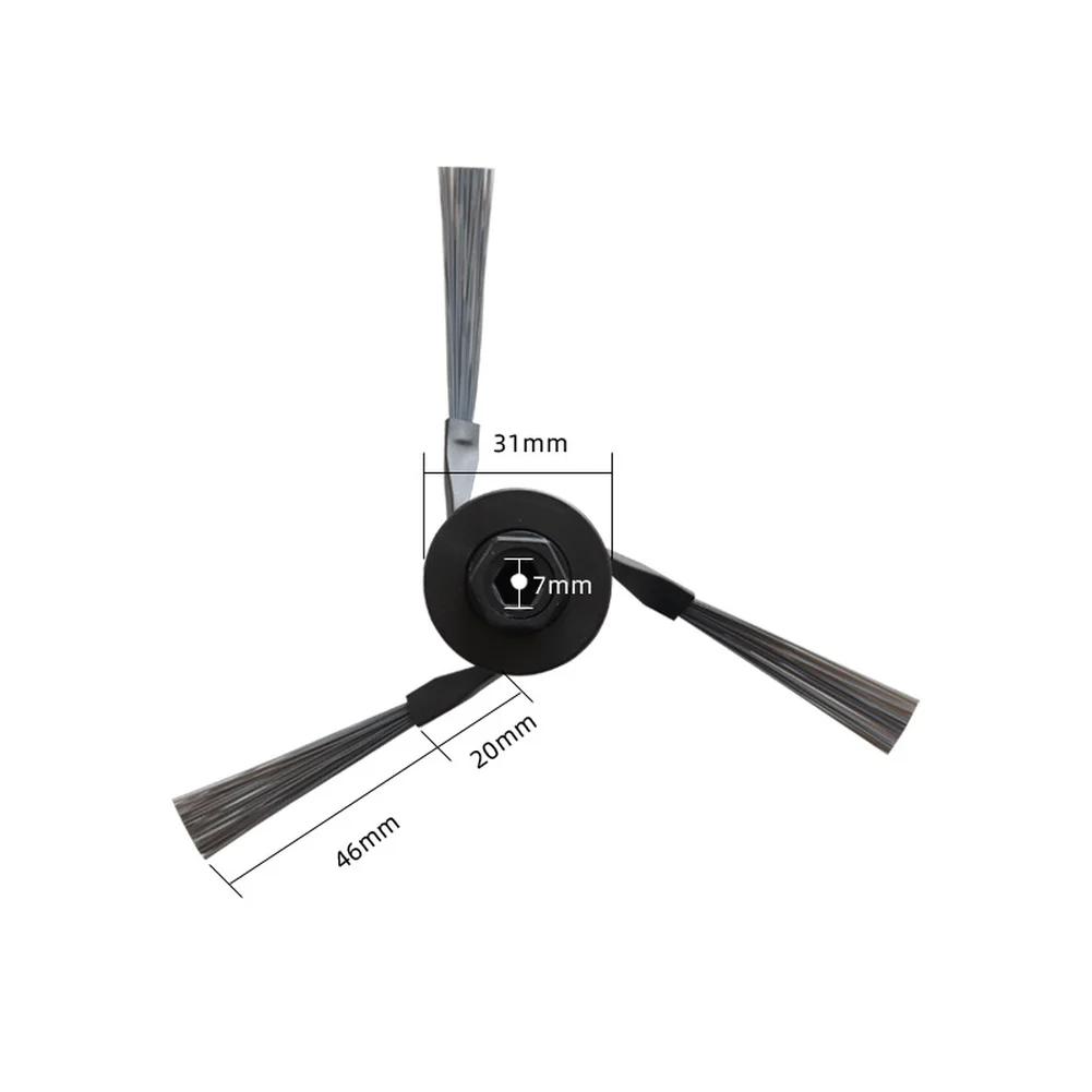6pcs Mop Cloths With 4pcs Side Brushes For DREAME X50s Pro Master/for Matrix10 For MATRIX 10 Ultra Vacuum Cleaner Accessories