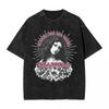 Vintage Washed T Shirt Take Me To The Chappell Roan Singer Cotton Tshirts Hipster Tshirt For Man Summer Awesome Print Clothing
