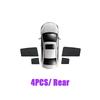 Sunshade Magnetic Window For Toyota Land Cruiser Prado J150 Lexus GX 460 400 2009- Privacy Shade Visors Part Car Accessories