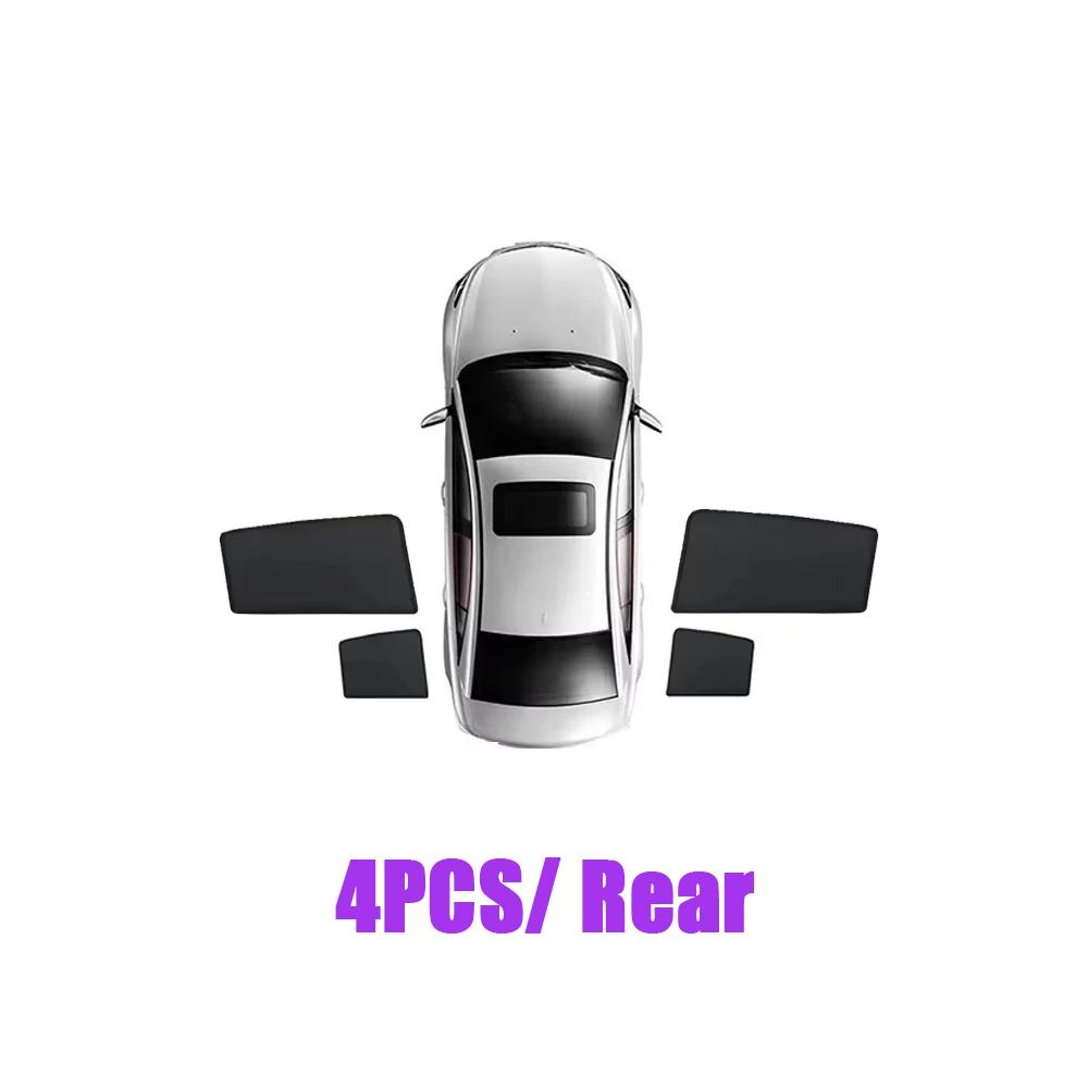 Sunshade Magnetic Window For Toyota Land Cruiser Prado J150 Lexus GX 460 400 2009- Privacy Shade Visors Part Car Accessories