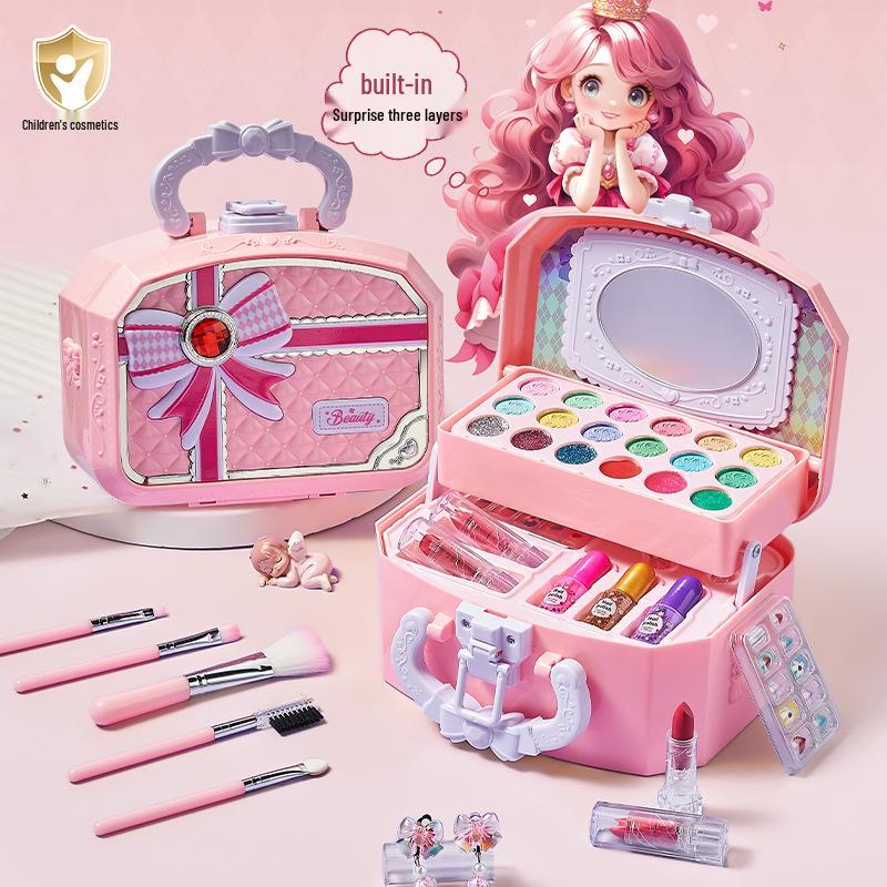 Children's Cross-border Makeup Set: Little Princess Cosmetics & Art Box - Perfect Birthday Gift