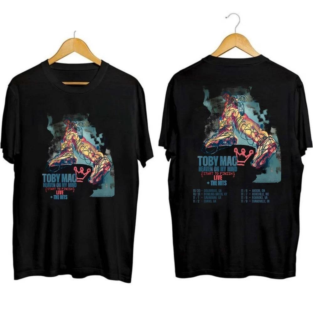 TOBYMAC Heaven On Mind Tour 2025 Shirt Black Unisex Cotton Shirt S