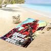 Asciugamano da Spiaggia Grand-Theft-Auto, Asciugamano Grande Morbido Asciugatura Rapida per Spiaggia Campeggio Nuoto