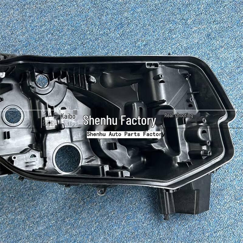 Compatible Rear Headlight Housing for 2018-2021 Toyota Alphard - Black Plastic Base Shell