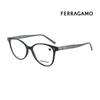 Eyeglass Frames SF2948 004 Round Horn-rimmed Glasses for Women