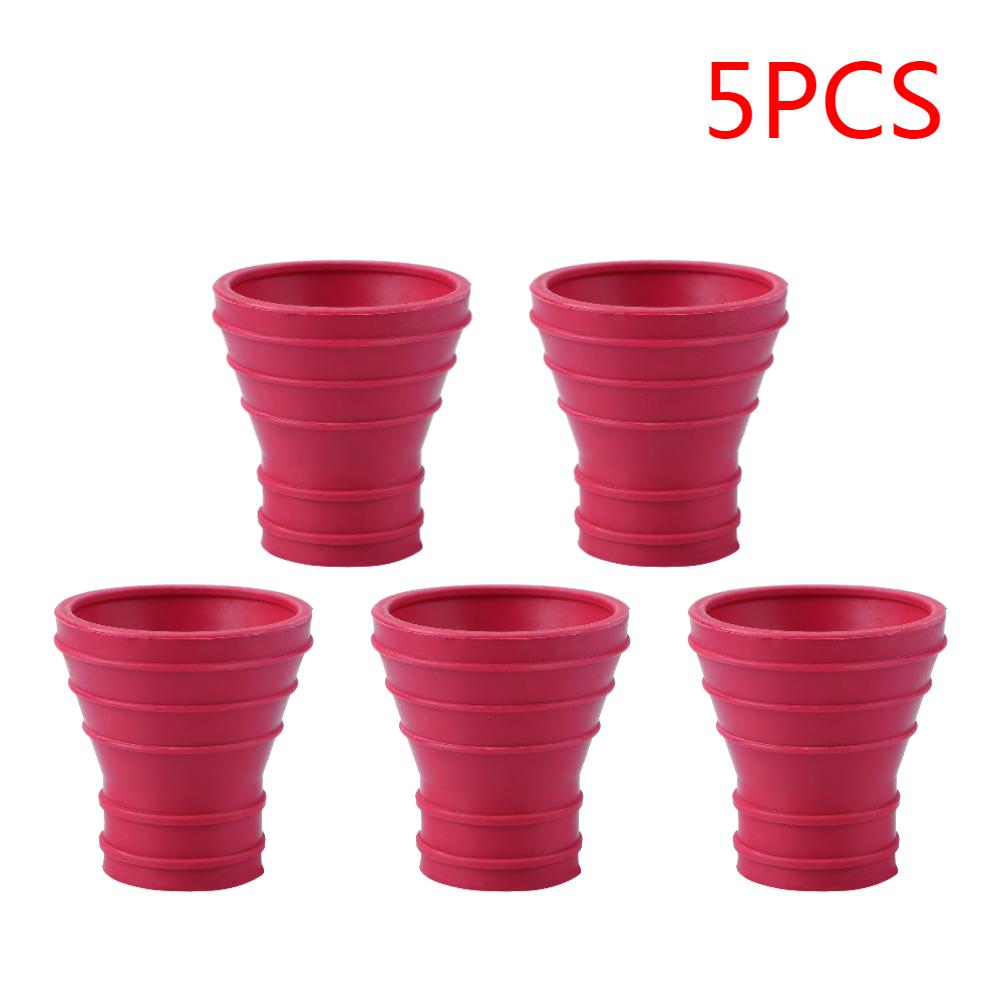 1-10PCS Golf Ball Rubber Pickup Pick-up Retriever Grabber Suction Cup for Putter Grip Golf Ball Golf Training Aids