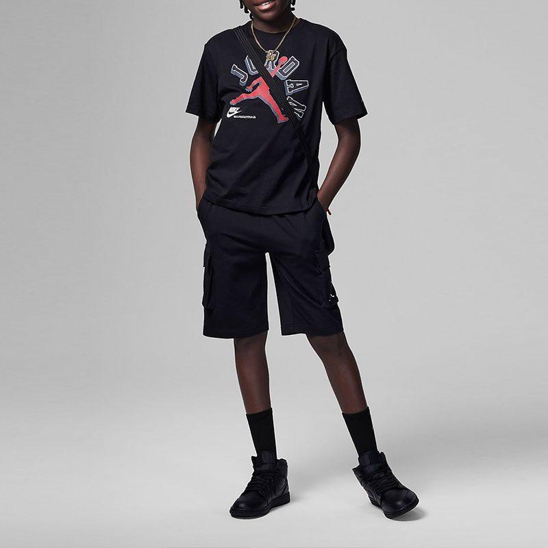 Jordan Varsity Jumpman T Shirt Black Kids' FV2530-010