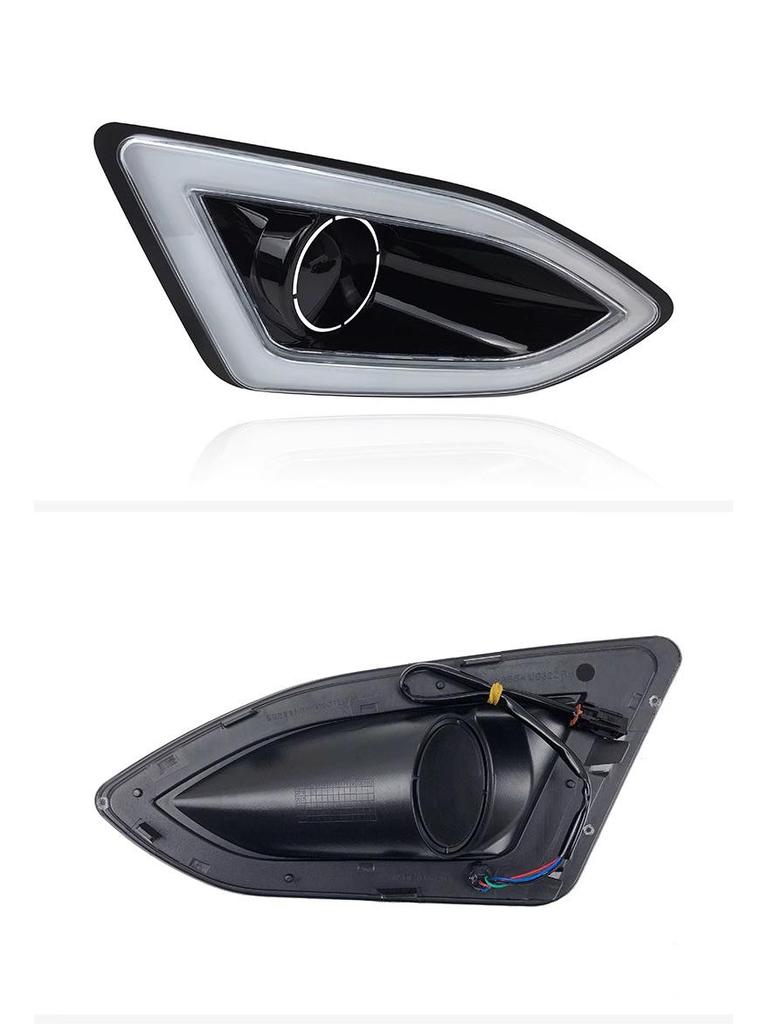 Compatible with 15-17 Ford Edge Daytime Running Lights, Yellow Turn Signal