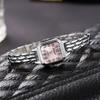Luxus Damenuhren Golden Mode Lässig Quadratisches Kleines Zifferblatt Damenkleid Quarz Uhr Elegant Mädchen Armbanduhr