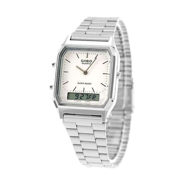 

CASIO Chipkashi Стандартные кварцевые часы [Casio] Мужские AQ-230A-7D [Товар] белый