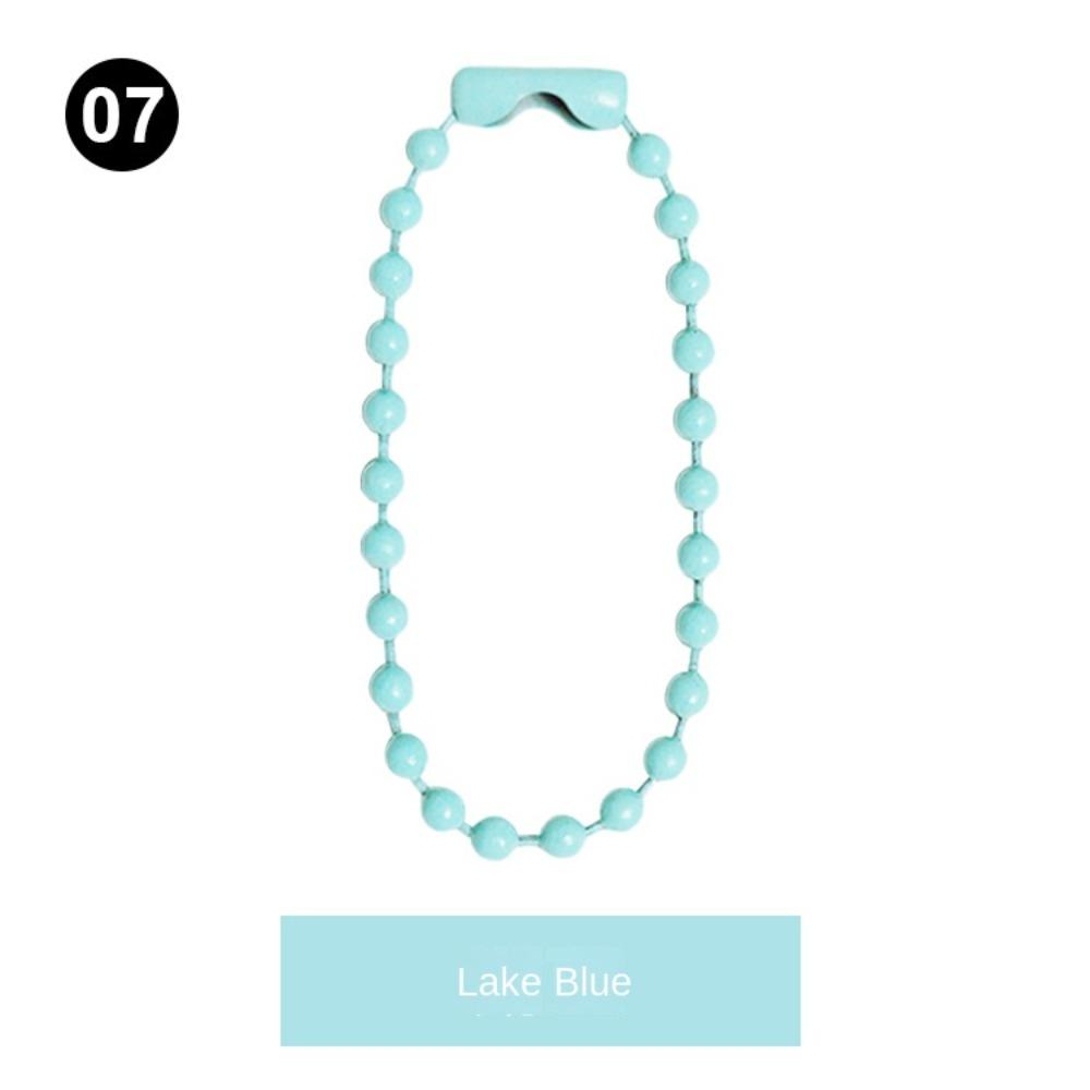 50/100PCS New 10cm Ball Bead Chains DIY Handmade Key Ring Accessory Jewelry Making Dolls Key Chain Doll