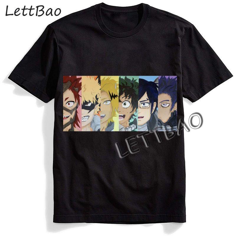 Anime My Hero Academia Izuku Midoriya Cosplay Boku No Hero Academia T Shirts Short Sleeve Tshirts
