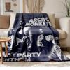 Arctic Monkeys  Soft and Comfortable Flannel Suitable for Sofas Living Rooms Outdoor Camping Travel and Also Makes a Great Anniversary Gif