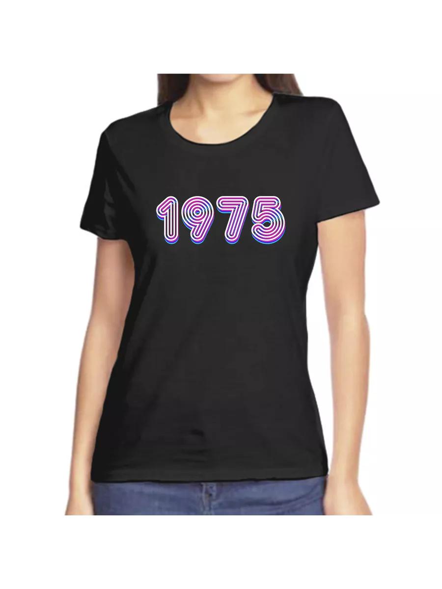 T-shirt with the year of birth 1975 3XL
