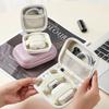 Waterproof Headphone Bag Leather U Disk Organizer Portable Organizer Bag  Travel