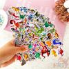 12Sheets/set Jurassic Dinosaurs  Rewards Sticker Puffy Bubble Toys Stickers