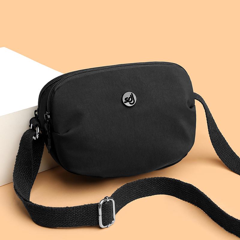 Women's Commuter Multi-Layer Large Capacity Shoulder Bag Mobile Phone Bag Coin Purse