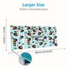 Messi Custom Name Large Size Mouse Pad Large Gaming Table Cushion Nonslip Laptop Tablet Big Mousepad Xxl Mat Mini Pc Playmat With Lock Edge Custom Nam