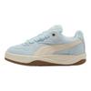Puma Park Luna Suede Fashion Comfortable Support Skate Shoes Women sneaker Blue Gray 402510-04