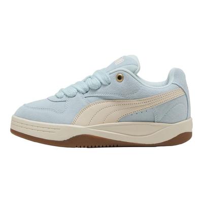 Park Luna Suede Fashion Comfortable Support Skate Shoes Women Sneaker Blue Gray 402510-04