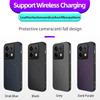 For Redmi Note 13 Note 14 Magnetic Wireless Charging Carbon Fiber Case For Redmi Note 14 Pro Plus Anti-Drop Silicone Soft Cover
