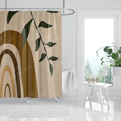 Vodotěsný látkový sprchový závěs Koupelnové závěsové doplňky 180x200 Koupelnový závěs do sprchy 240*200 severský boho dekor 240x200