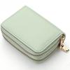 1Pc Multifunctional Card Bag New Organ Card Bag Double Zipper Women's Wallet Large Capacity Card Holder