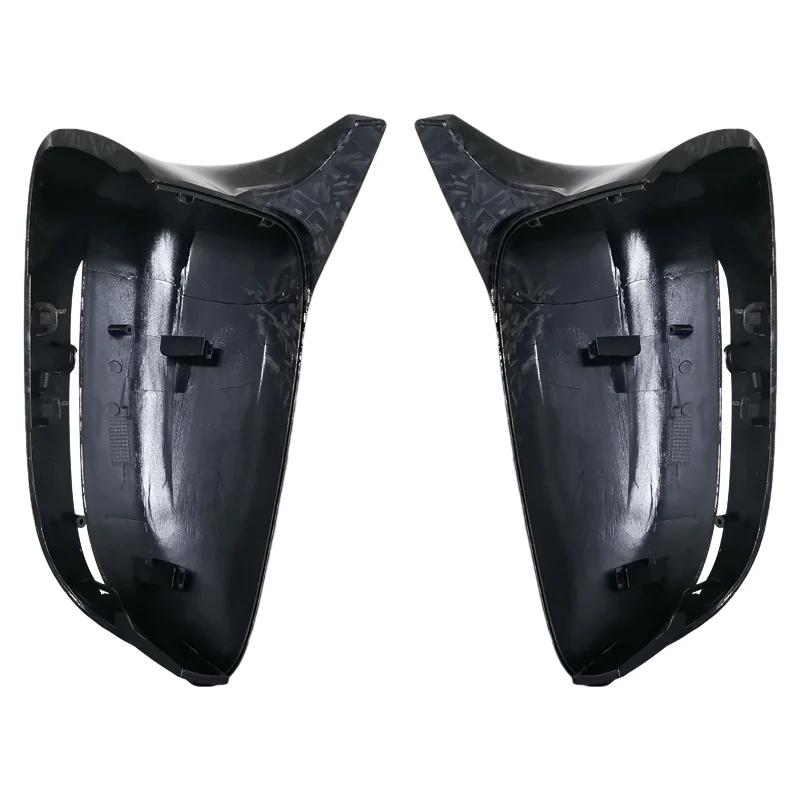 LHD Carbon Fiber Exterior Side Rearview Mirror Cover Trim For BMW 3/5/6/7/8-Series G11 G12 G14 G15 G16 G20 G21 G30 G31 2019 2020