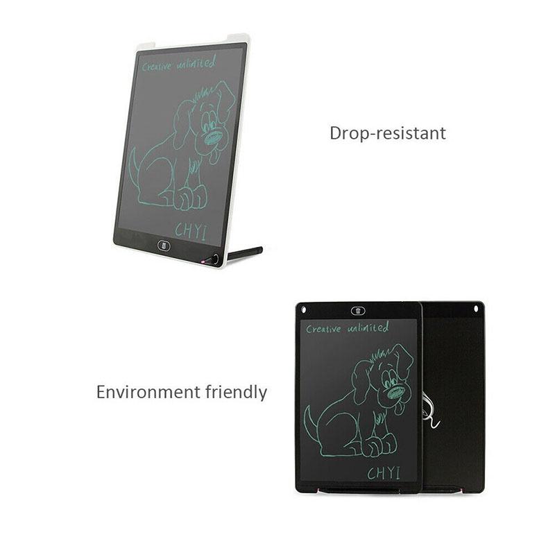 Premium 12" Electronic Digital Lcd Writing Pad Tablet For Creative Drawing And Note Taking