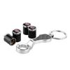 Car Styling Carbon Fiber Wheel Tire Valve Stem Caps ST Logo Fit for Ford Focus 2 3 Mondeo MK5 Kuga Fiesta Fusion Mustang Auto Accessories